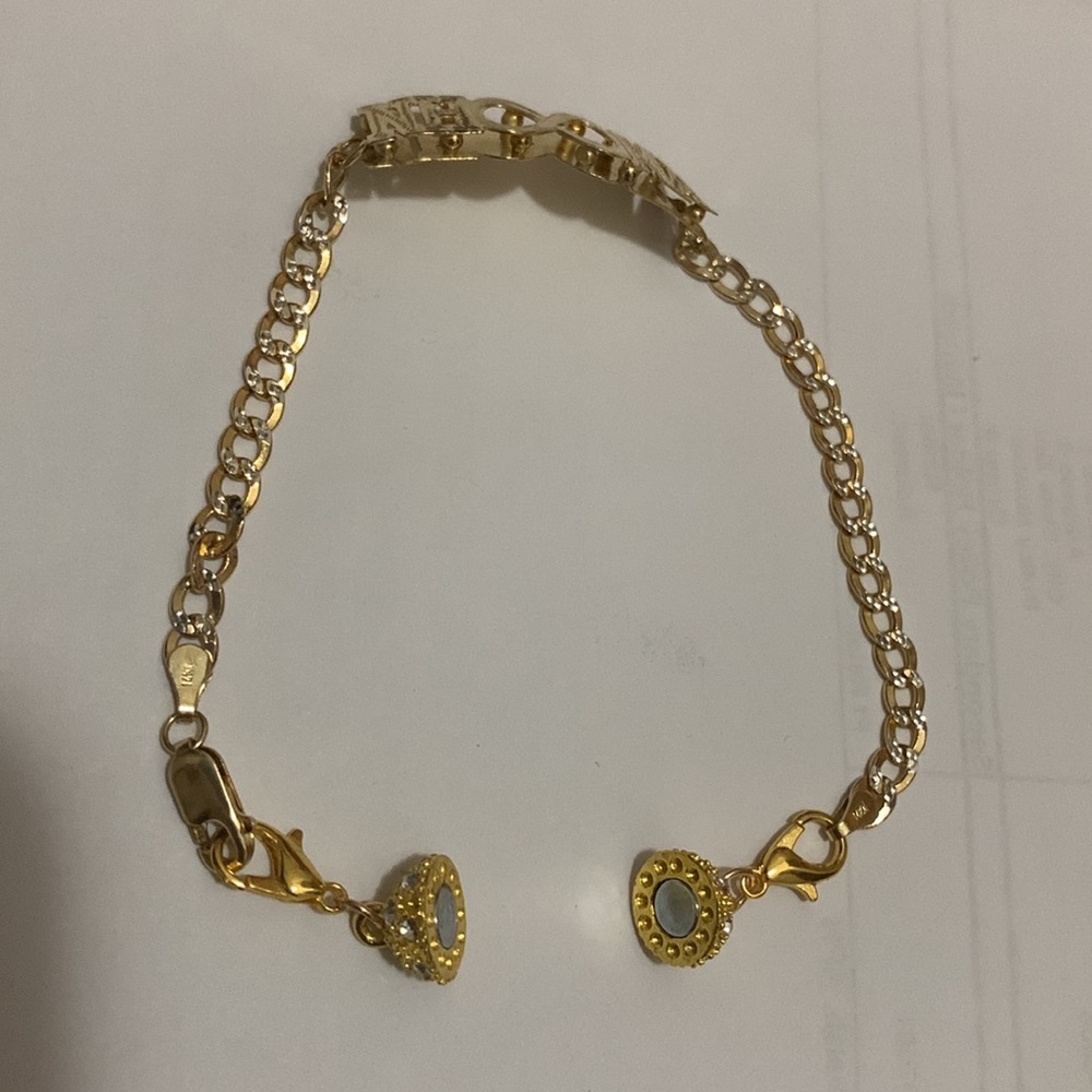 2 Magnetic Clasp For Easily Close/Open Necklace Or Bracelet.Gold color & Silver - Picture 6 of 13